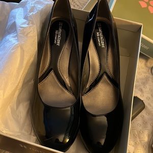 Naturalizer Lennox, Black Shinny pump shoes